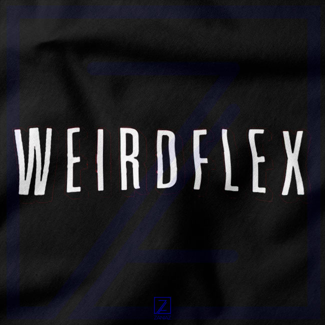 Weird Flex Meme closeup Tshirt - Logo Parody