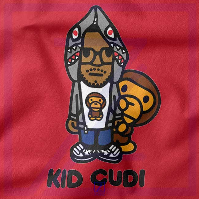 Kid Cudi Monkey closeup Sweatshirt - Buy Rapper Merch