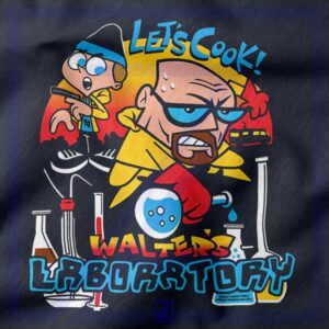 Walter's Lab Funny Cartoon Parody Apparel