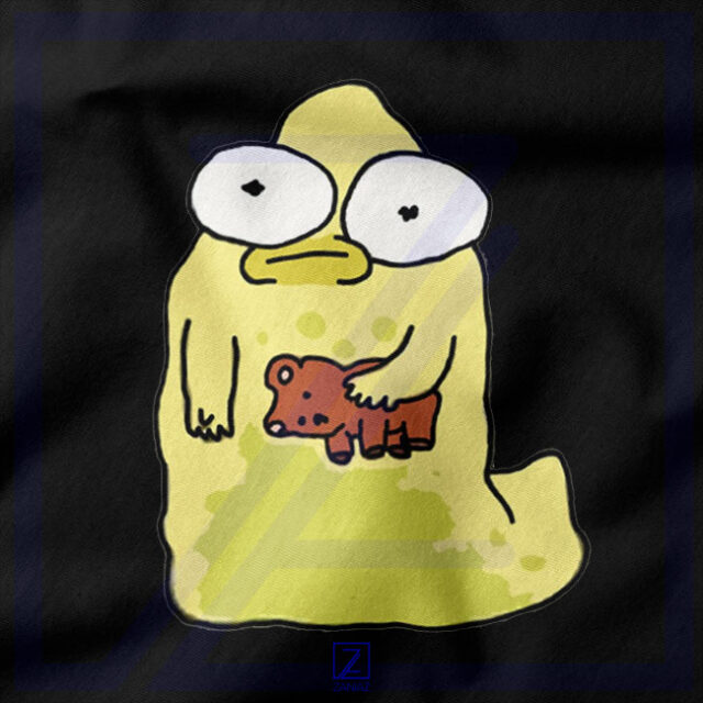The Pupa Bear Cute Alien Parody Funny Graphic Shirt