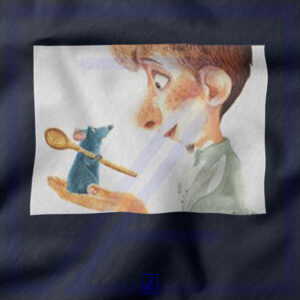 Funny Little Chef Ratatouille Mouse Parody T-Shirt