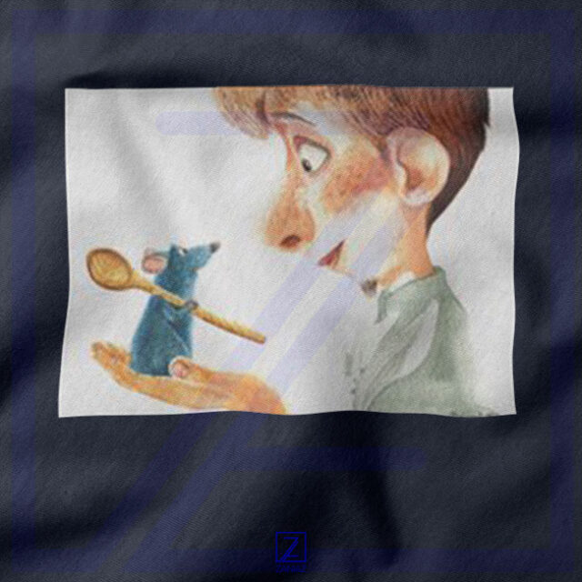 Funny Little Chef Ratatouille Mouse Parody T-Shirt