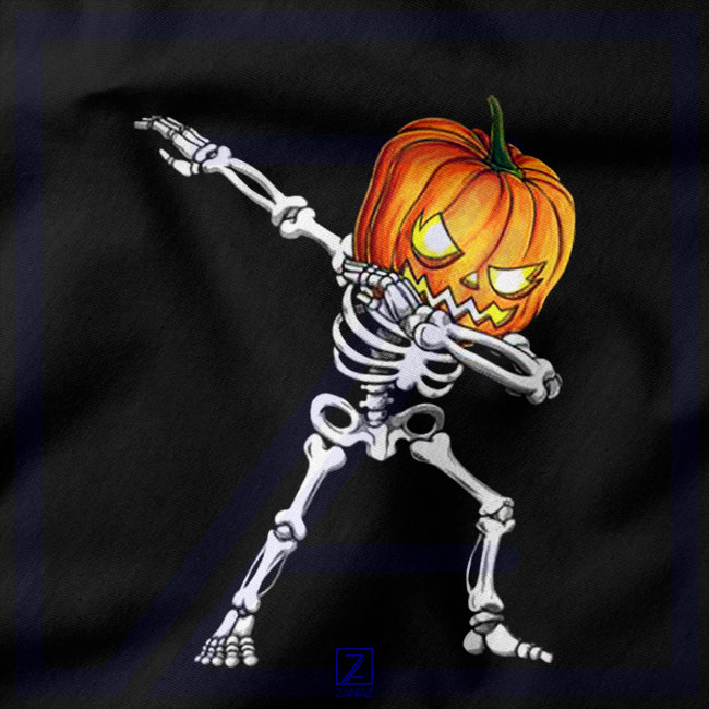 Funny Dabbing Pumpkin Halloween Meme Shirt