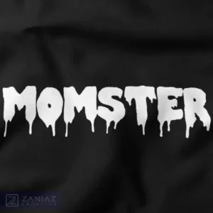 Funny Momster Halloween Graphic Tee for Moms
