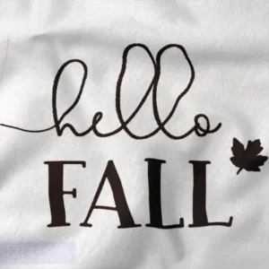 Hello Fall Retro Cartoon Ghost Graphic Tee