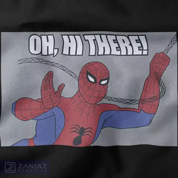 Spider-Man Superhero City Skyline Graphic Apparel