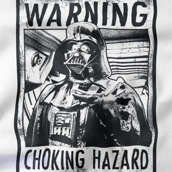 Choking Hazard Darth Vader Graphic Merch