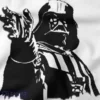 Retro Darth Vader Helmet Star Wars Graphic Tee