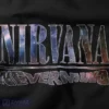 Nirvana Nevermind Nebula Space Grunge Graphic Tee