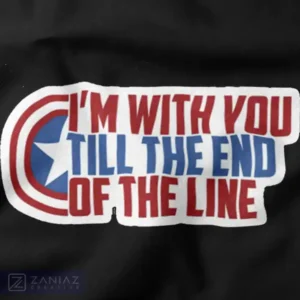 Winter Soldier Till The End Of The Line Graphic Tee
