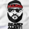 DJ Khaled Beard Alert Funny Hip Hop Meme Tee